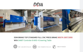 The top standard press brake from DDMMACHINE