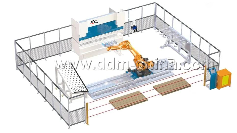 robot arm for ddm press brake 