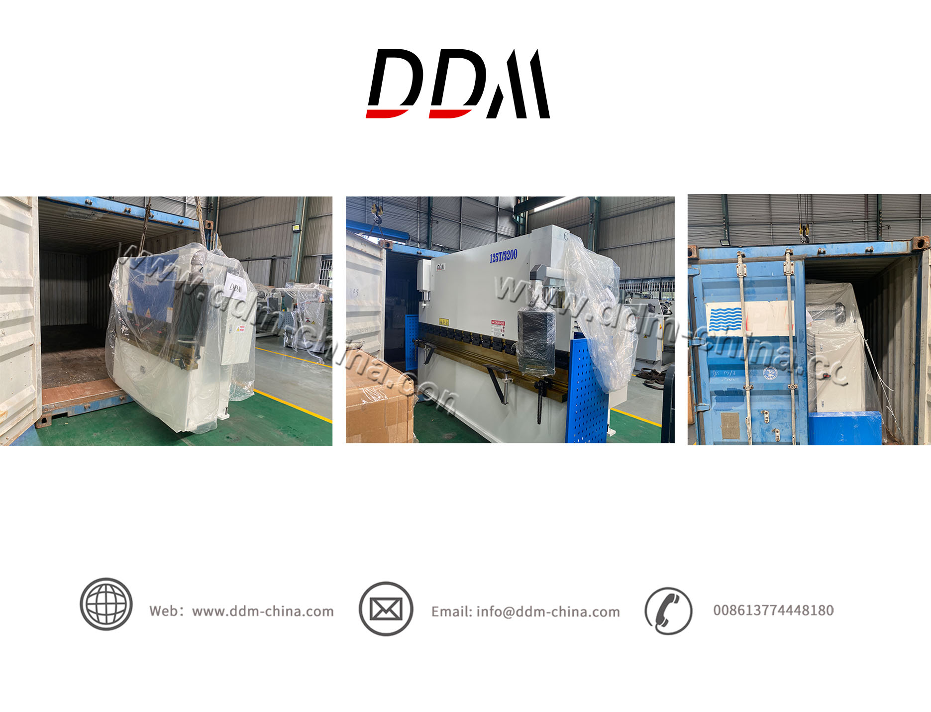DDM PRESS BRAKE Delivered to Brazil 