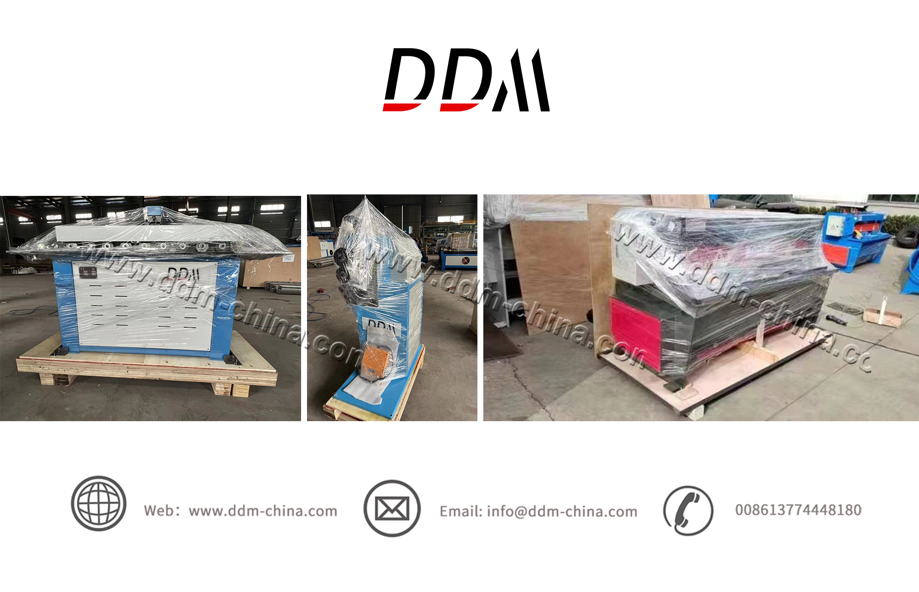 DDM'S  lockformer ,shearing machine and rotary machine to Malaysia 