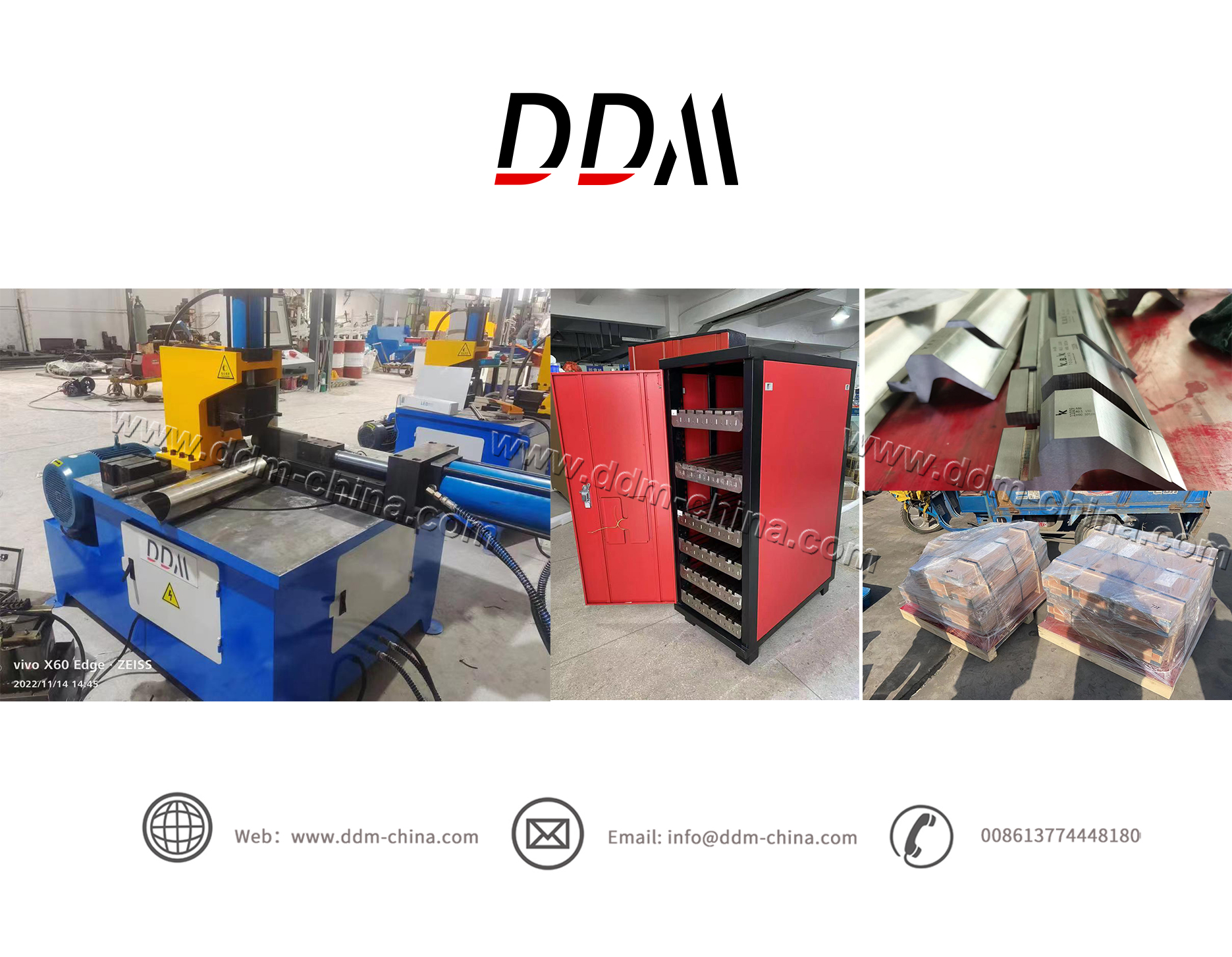 DDMPRSES -Pipe notching machine ,tool cabinet ,customzied punch and die 