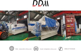 DDM-WE67K -100T3200 CNC PRESS BRAKE with Delem DA53T to France
