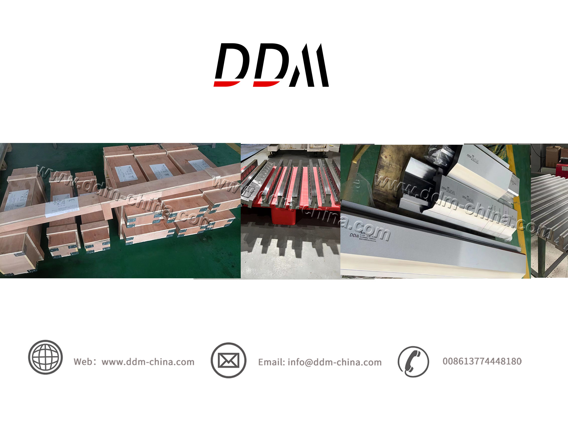customzied press brake tools made by DDMMachine 