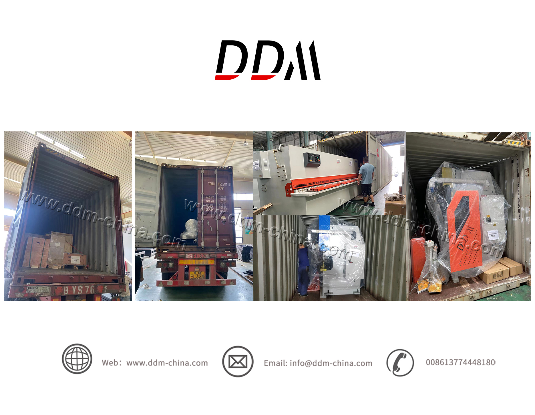 DDM Machine Container loading photo 