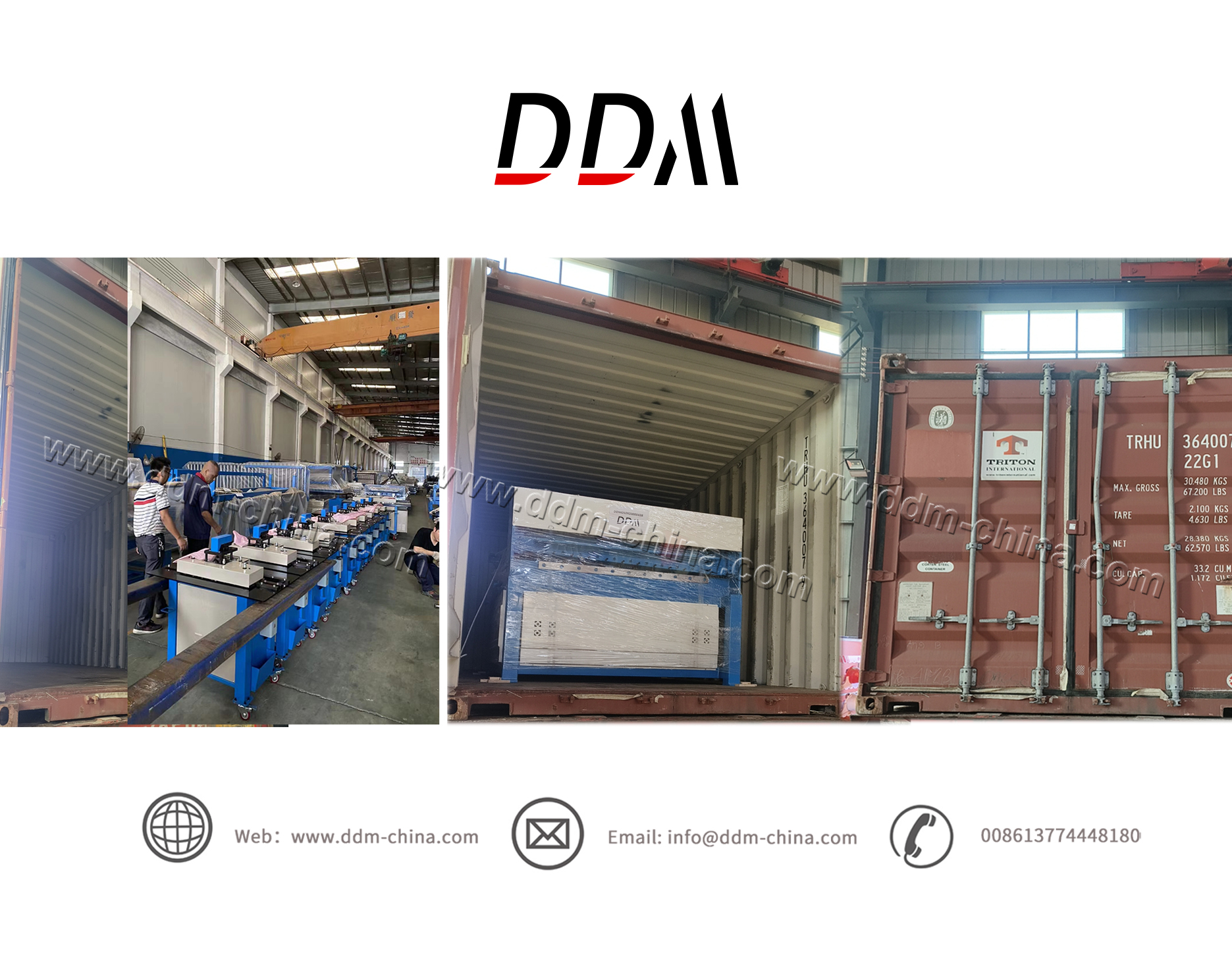 Duct Machine Shipment
